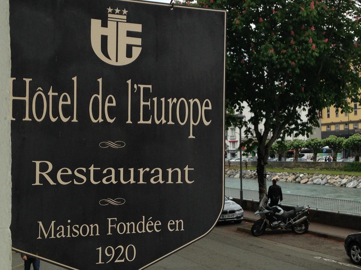 Hotel De L'Europe Лурд Экстерьер фото